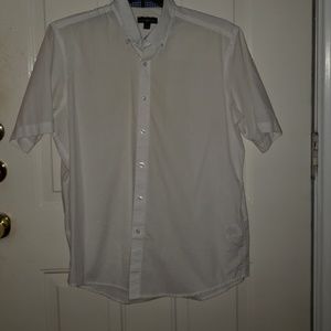 White casual Club Room button up